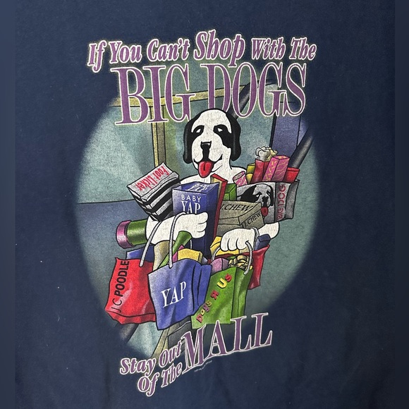 Big Dogs Other - Big Dogs Shopping Tee - Vintage y2k